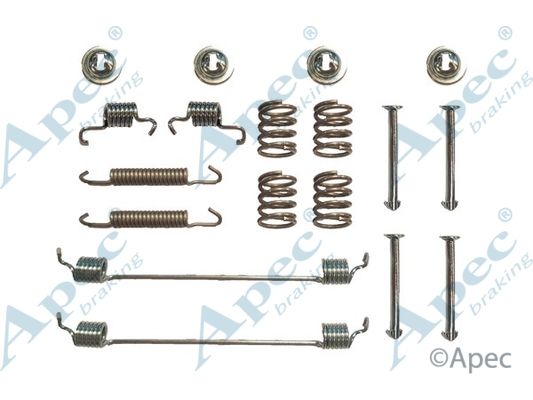 APEC BRAKING priedų komplektas, stabdžių trinkelės KIT808